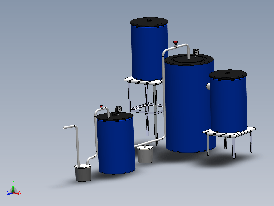 一种处理牛粪的工具,将牛粪加工成甲烷气体