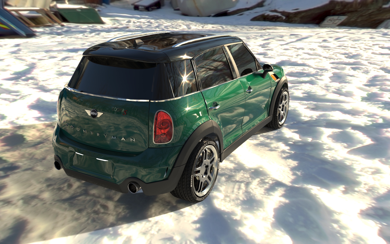 mini countryman汽车