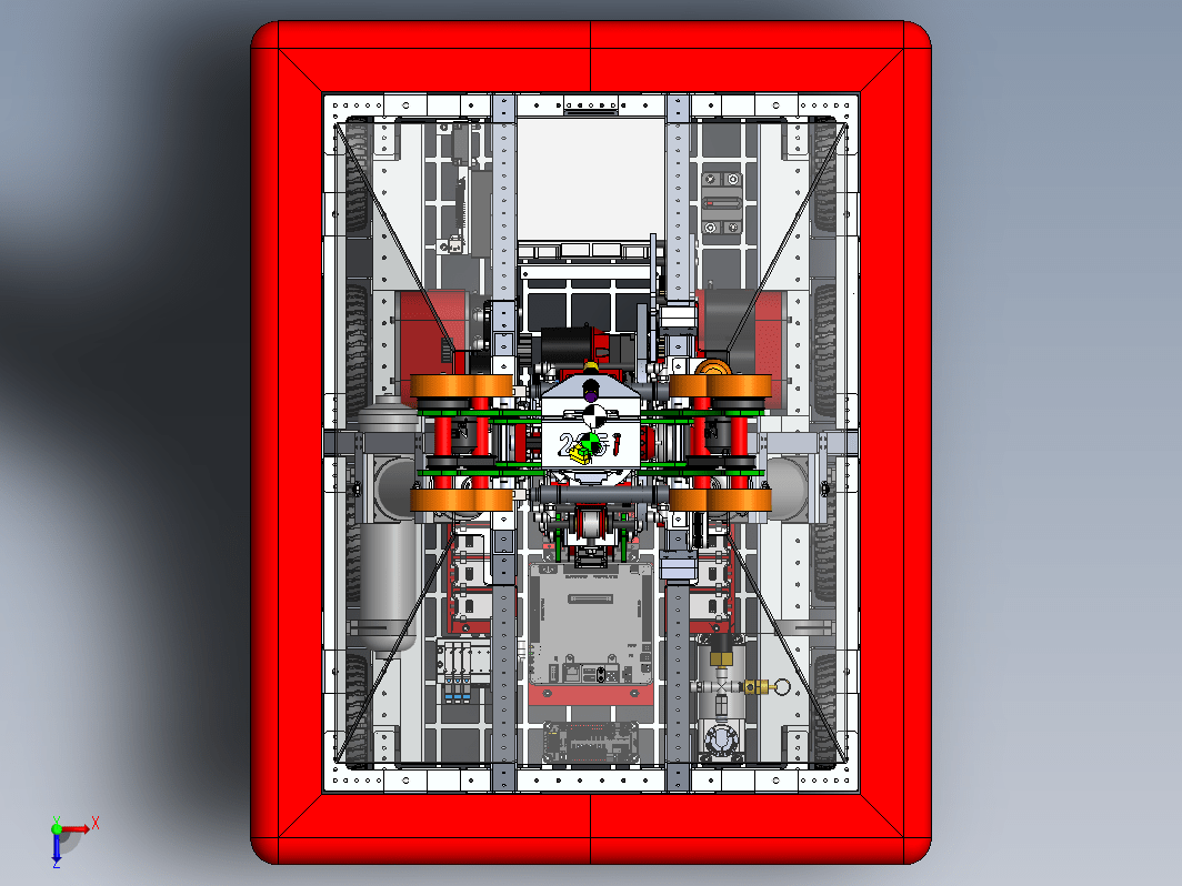 2023 FRC 2051机器人Derrick比赛小车