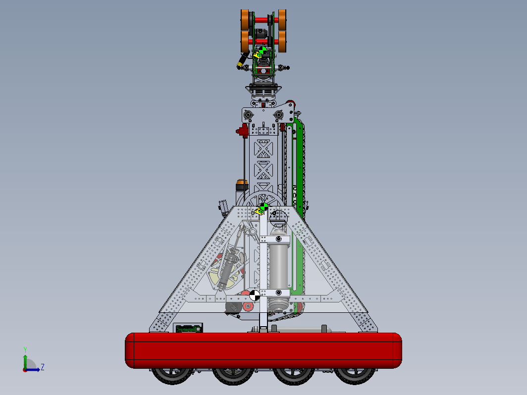 2023 FRC 2051机器人Derrick比赛小车