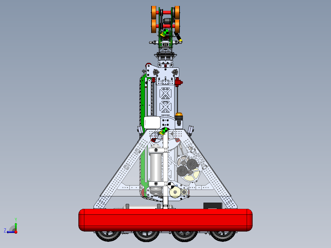 2023 FRC 2051机器人Derrick比赛小车