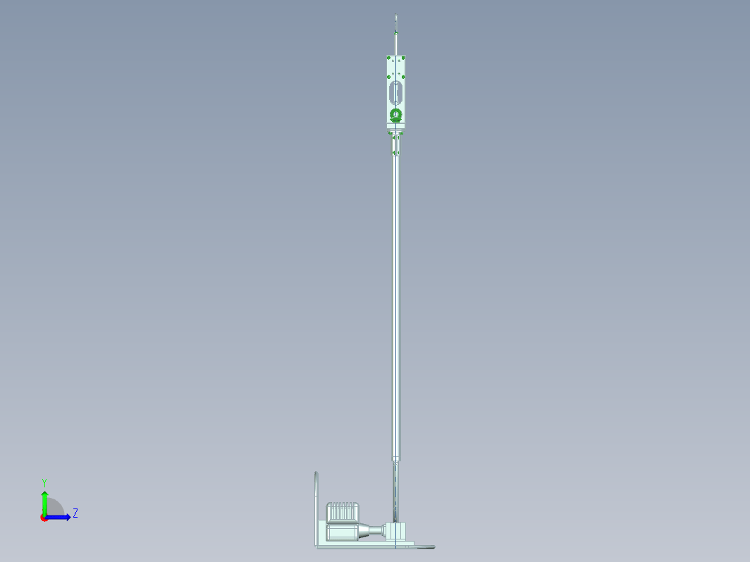 小型振动式水果采摘机构三维数字化设计三维Step+CAD+说明书