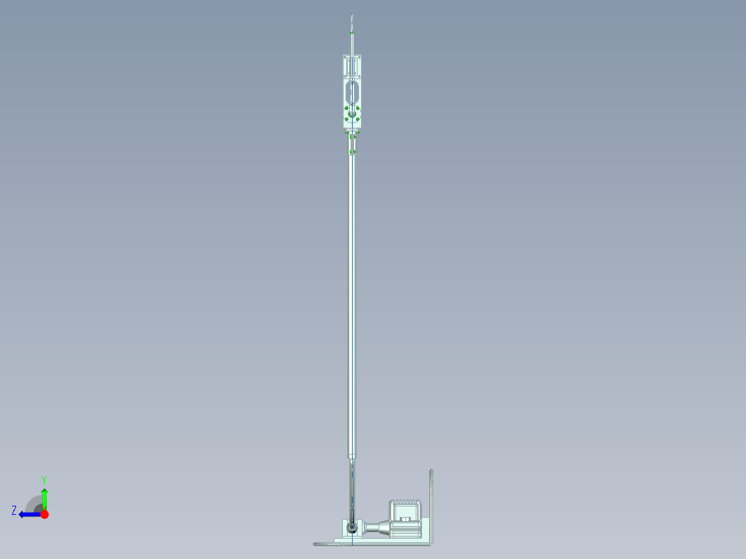 小型振动式水果采摘机构三维数字化设计三维Step+CAD+说明书