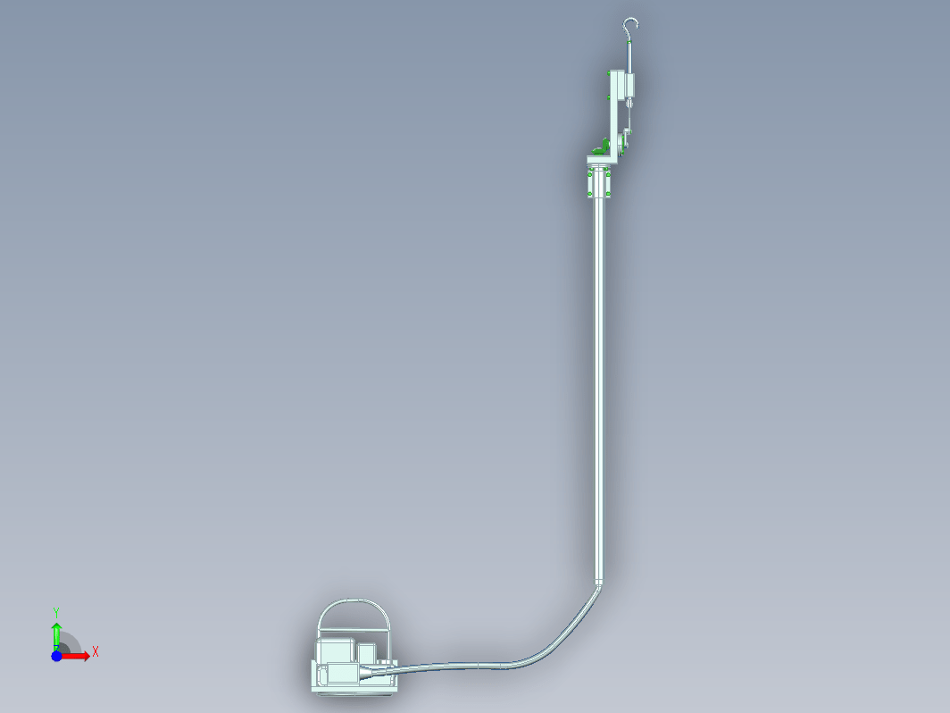 小型振动式水果采摘机构三维数字化设计三维Step+CAD+说明书