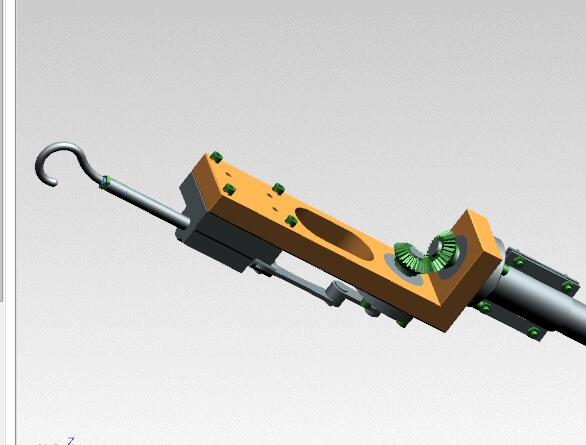 小型振动式水果采摘机构三维数字化设计三维Step+CAD+说明书