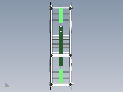 Railing Conveyor Frame槽链栏杆输送机缩略图