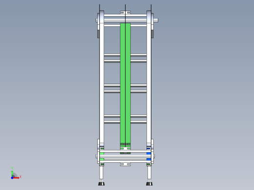 Railing Conveyor Frame槽链栏杆输送机缩略图