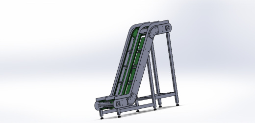 Railing Conveyor Frame槽链栏杆输送机缩略图