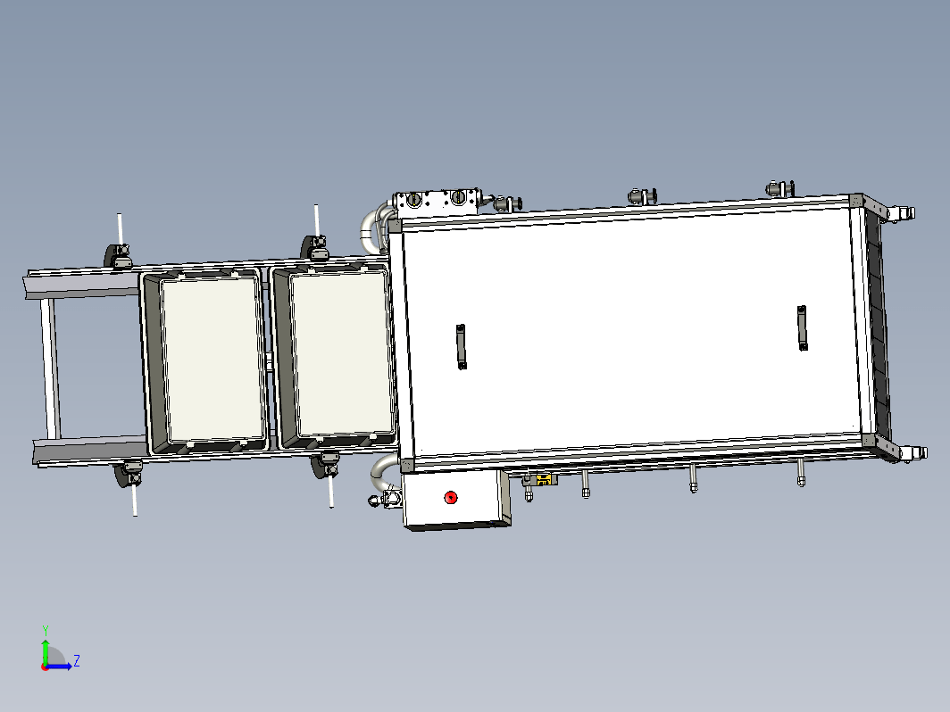 盒子清洗机 box washing machine