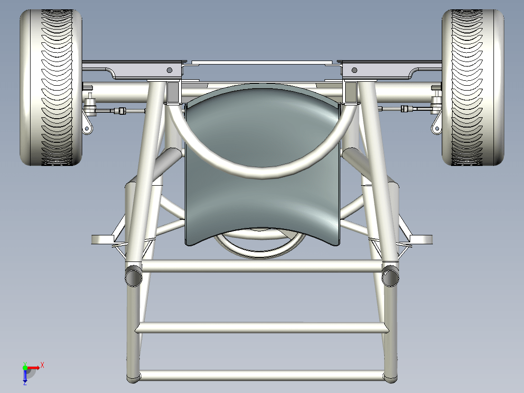 Chassis Go-kart钢管车底盘