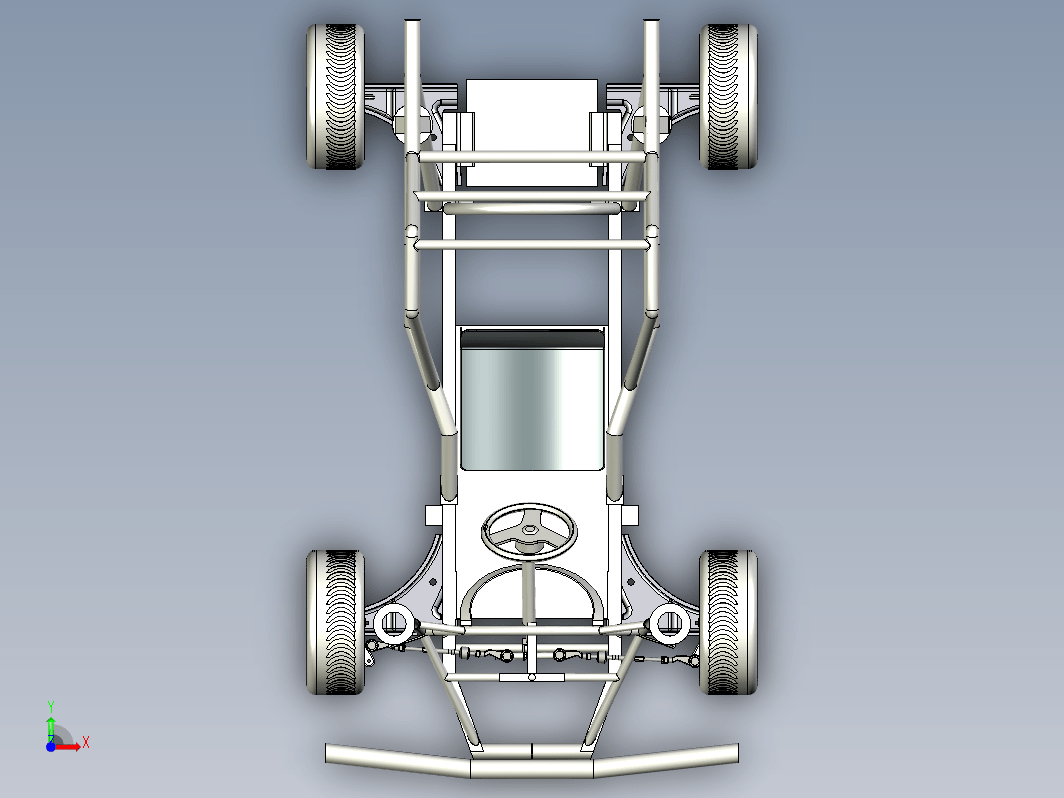 Chassis Go-kart钢管车底盘