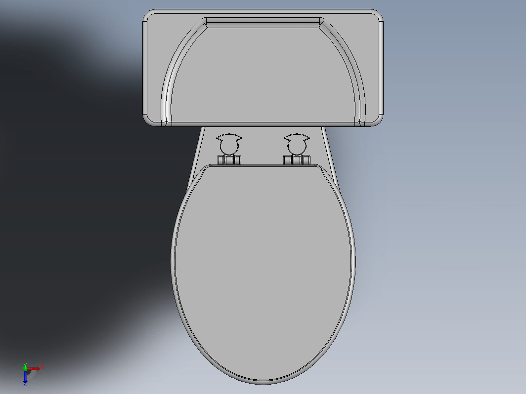 Toilet马桶简易造型