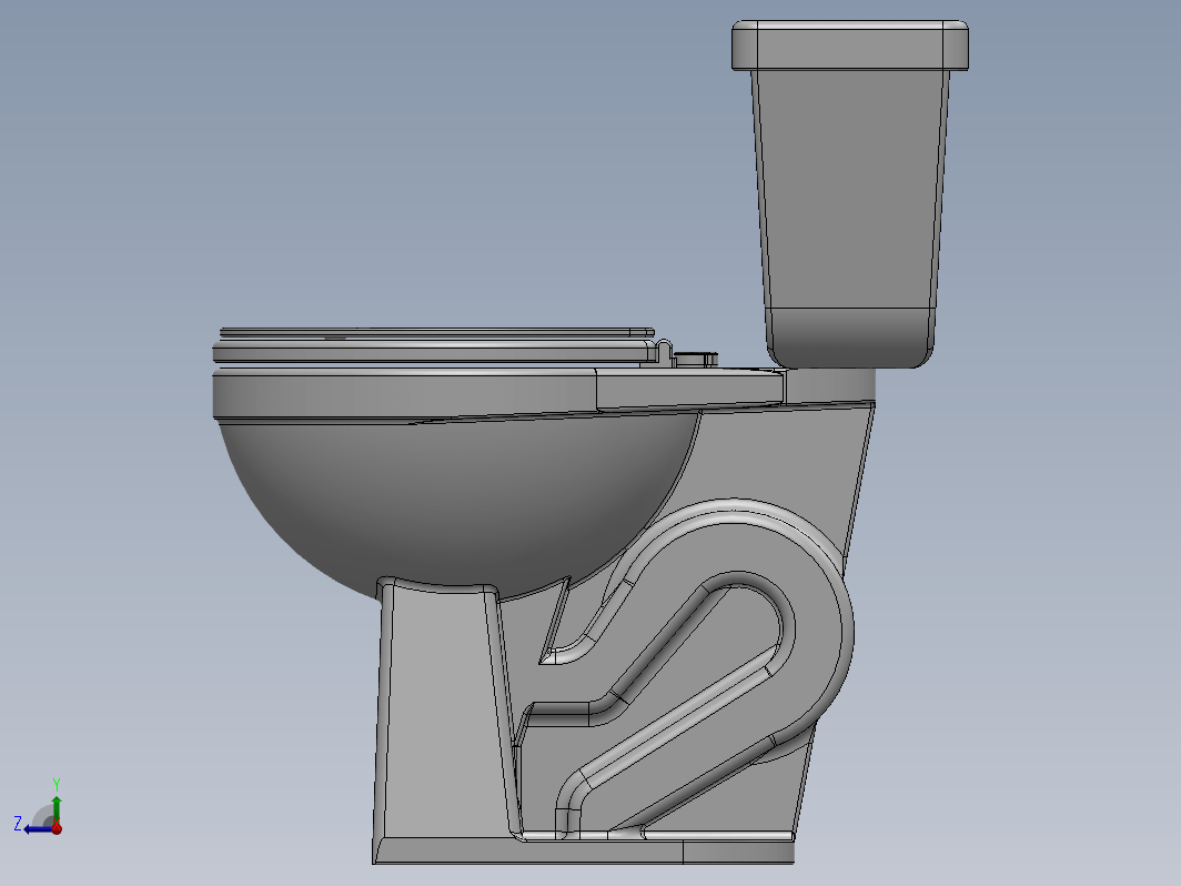 Toilet马桶简易造型