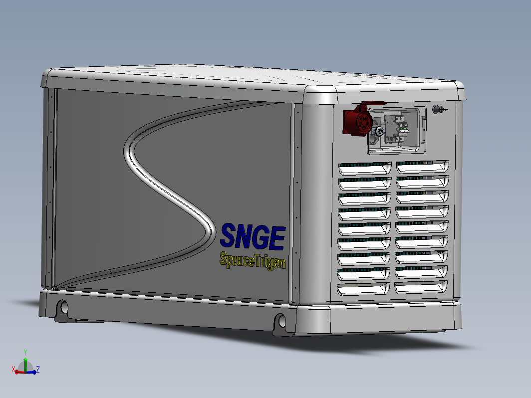 SNGE 34KW高温换热器