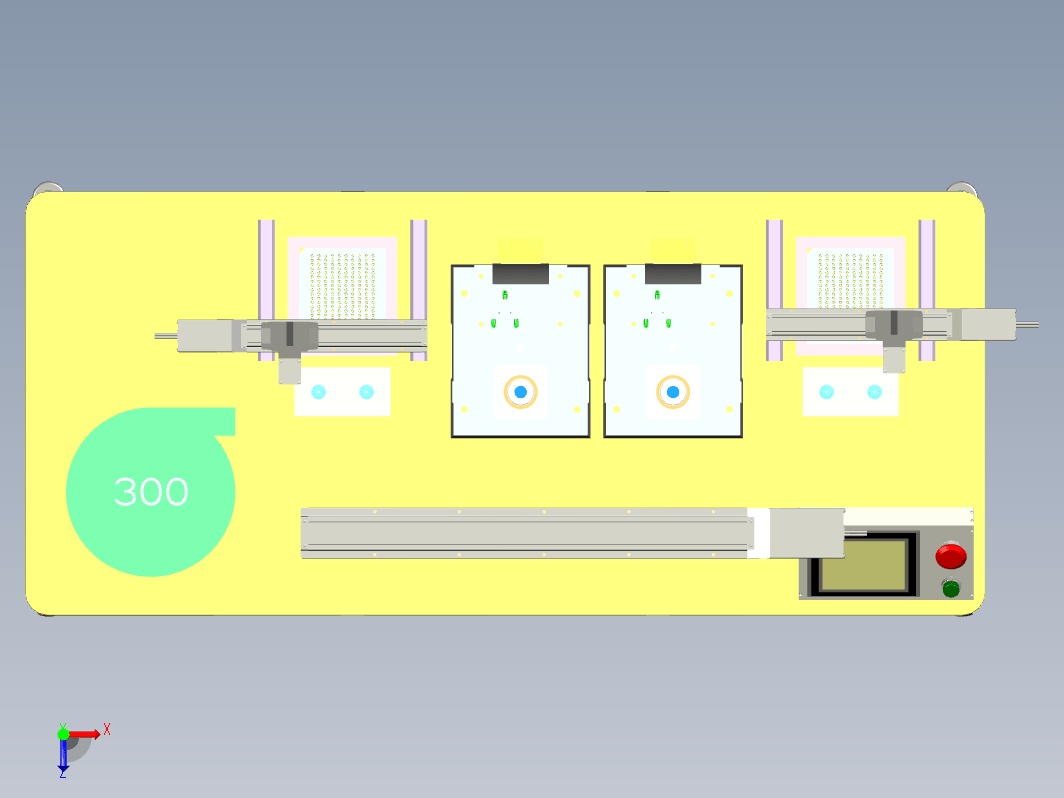 TO自动上料焊接机三维ProE5.0带参