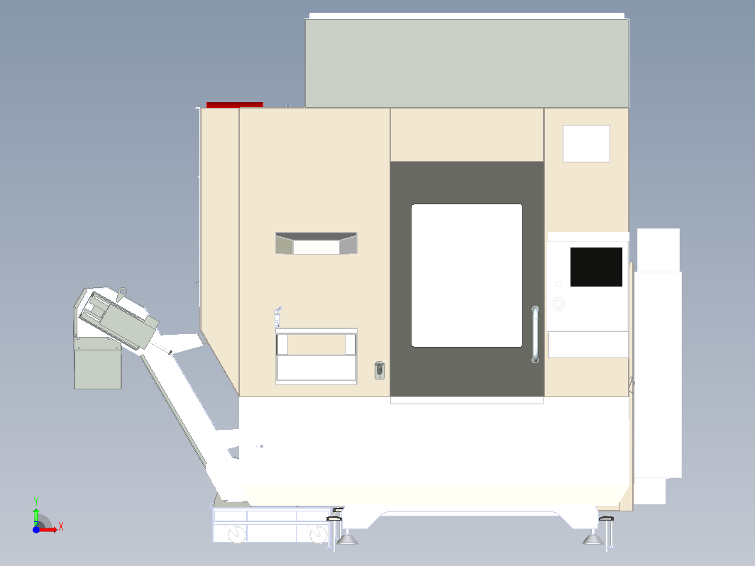 UMC-750五轴机床加工中心