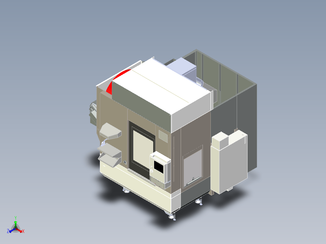 UMC-750五轴机床加工中心