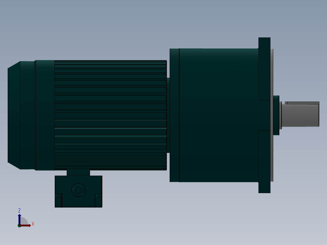 CV-40-2200-3～40立式三相铝壳(刹车)马达减速机[CV-40-2200-25-G2]