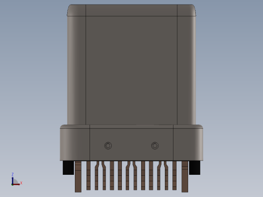 USB 连接器 C 型公头缩略图