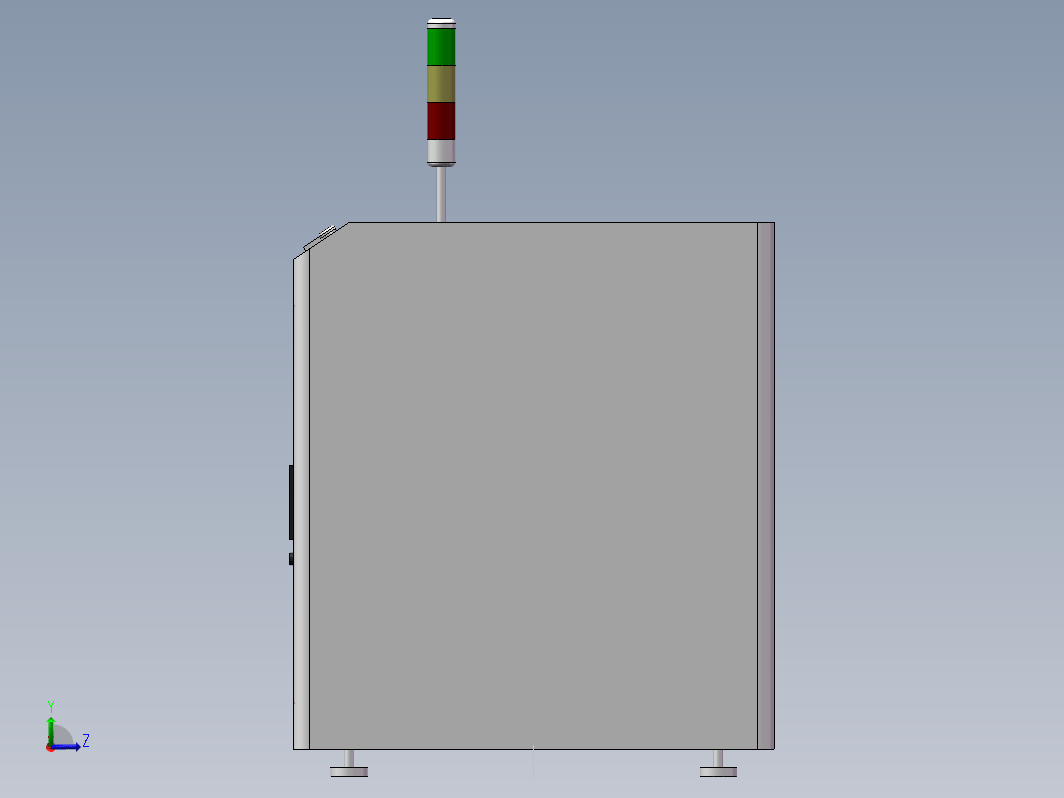 SMT产线模型-PCB表面清洗机