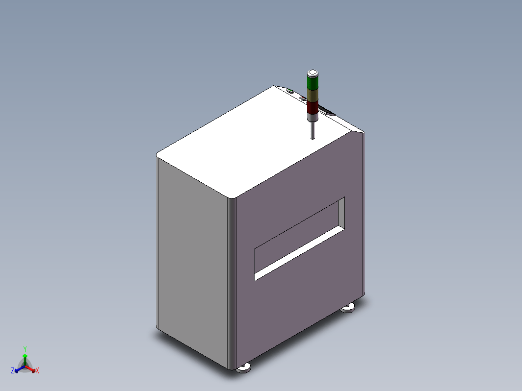 SMT产线模型-PCB表面清洗机