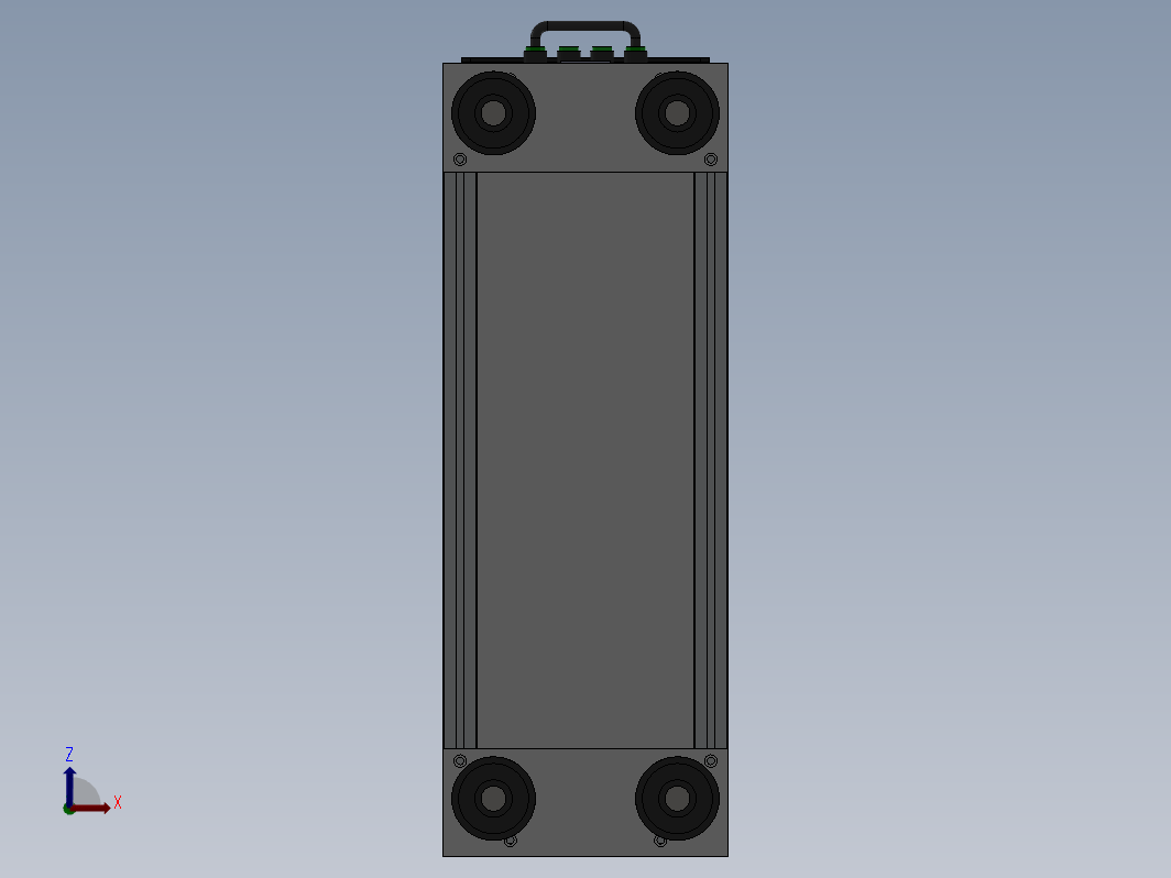 PCB线路板清洁机粘尘机设备图纸3D模型三维SW2012带参