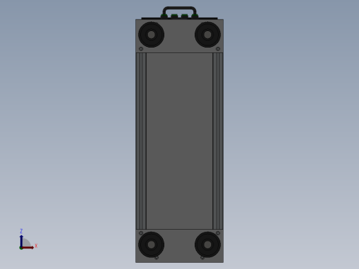 PCB线路板清洁机粘尘机设备图纸3D模型三维SW2012带参缩略图