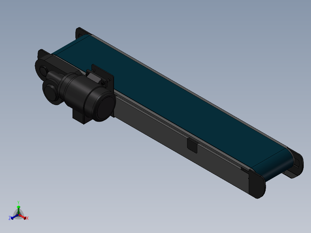 1米x0.2米小型带式机构