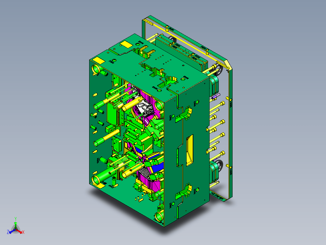 汽车模具设计-Z109-YZY