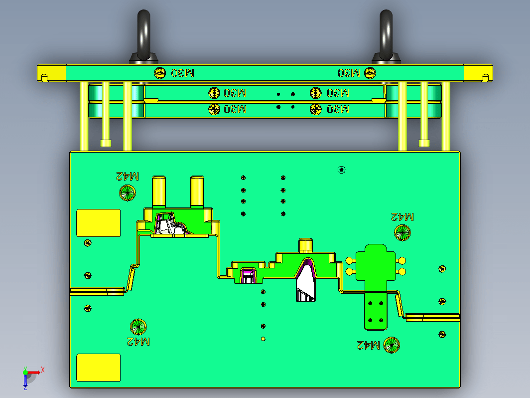 汽车模具设计-Z109-YZY