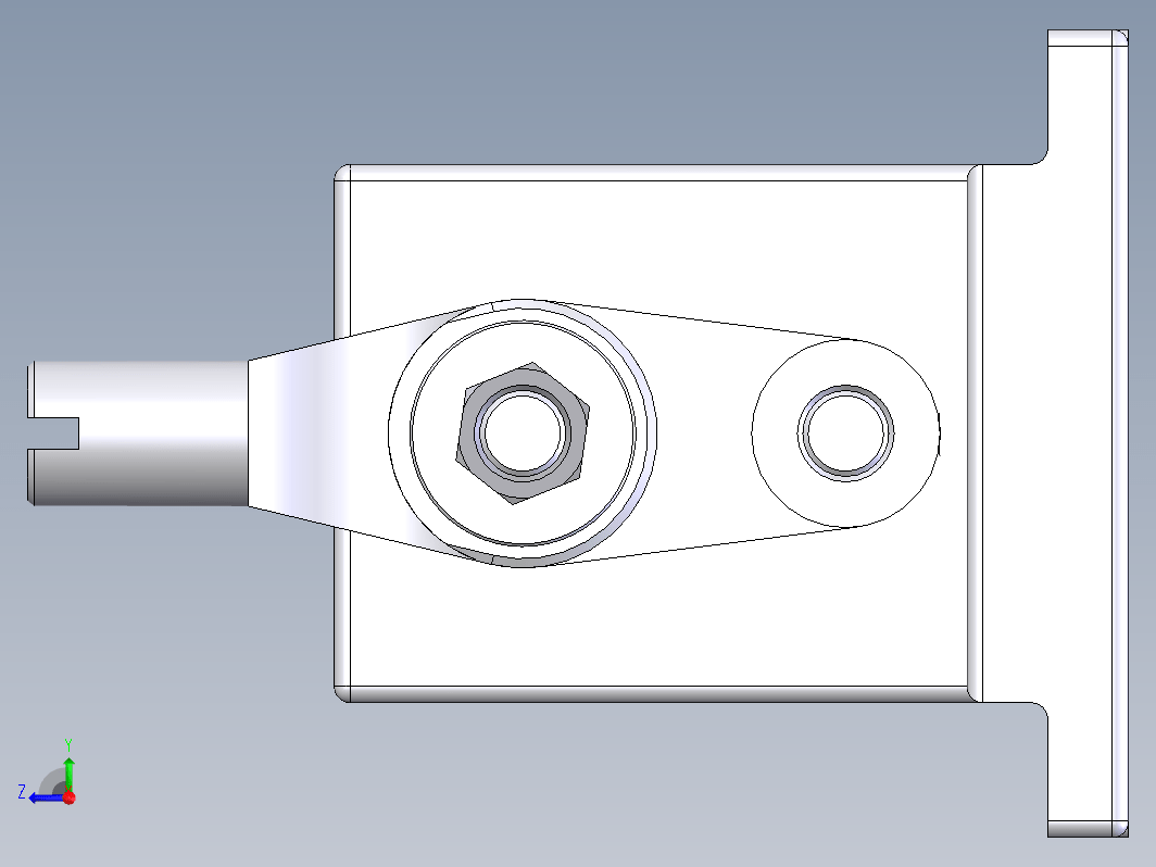 推动架设计 3D+CAD+说明书