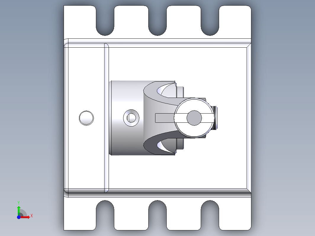 推动架设计 3D+CAD+说明书