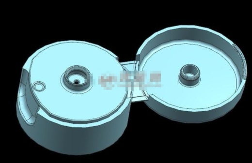 化妆品螺纹瓶盖注塑模具 缩略图