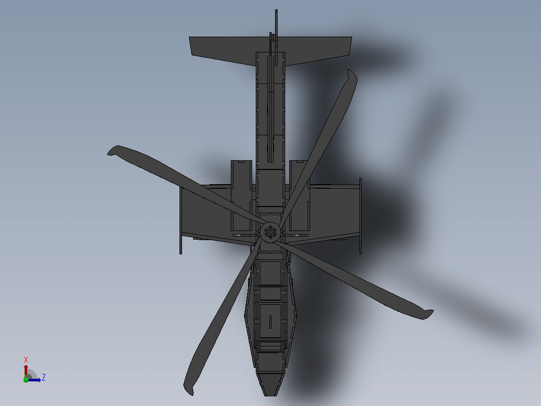 阿帕奇直升机(Apache Helicopter)拼装模型