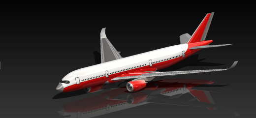 波音A350飞机缩略图