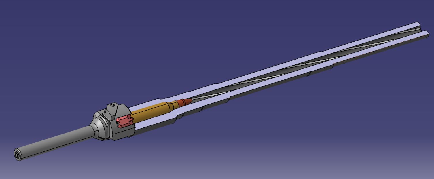 转换AK-74U-5.45A卡，提取器