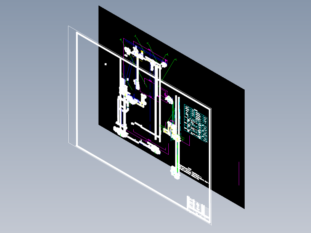 双立柱式巷道堆垛机机械部分的设计+CAD+说明书