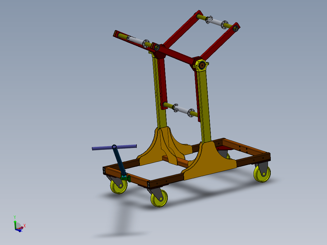 trolley for transformer手推车手拉车