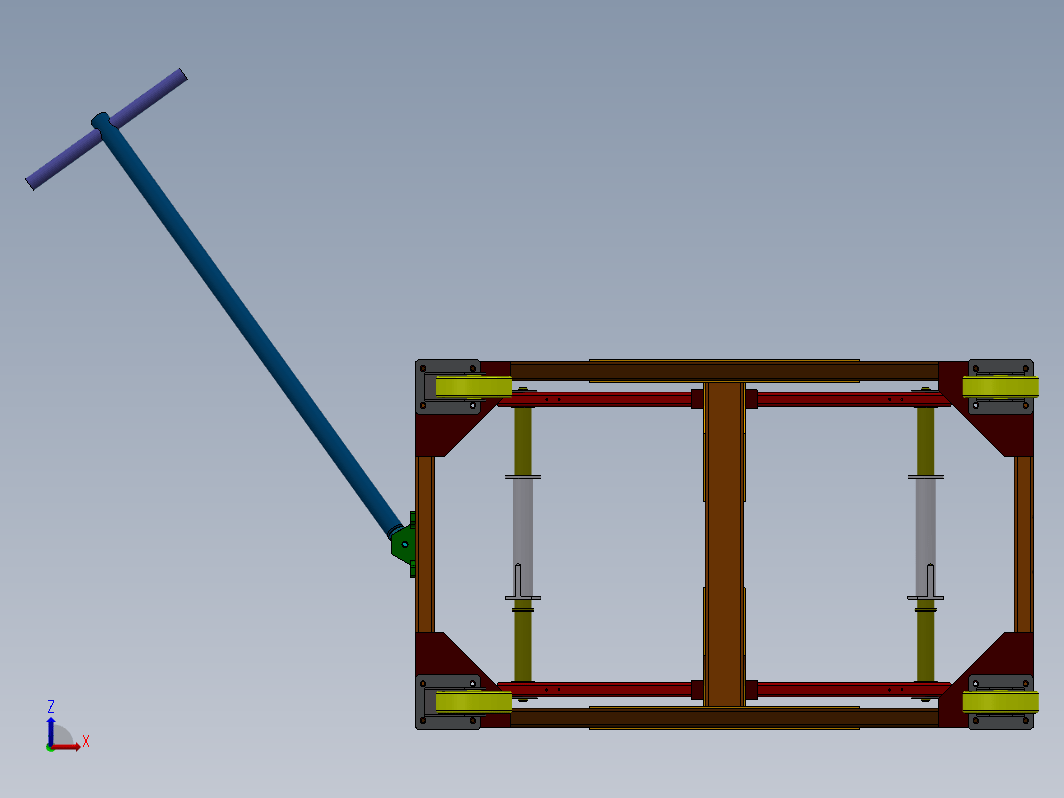 trolley for transformer手推车手拉车