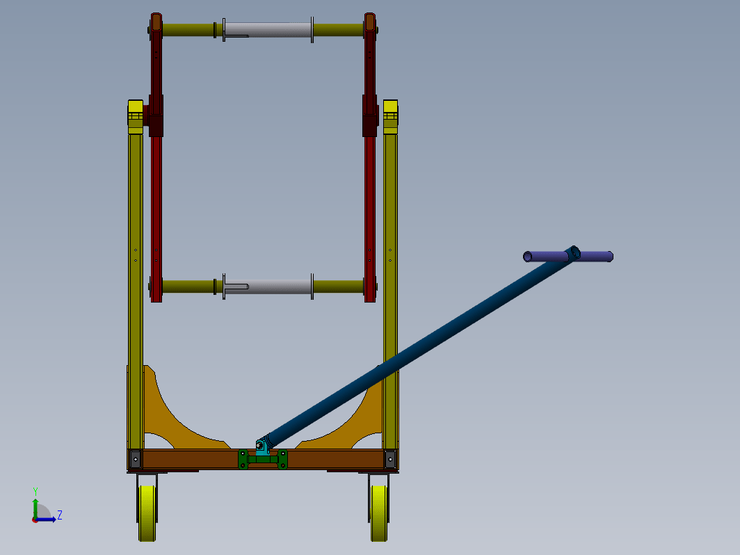 trolley for transformer手推车手拉车