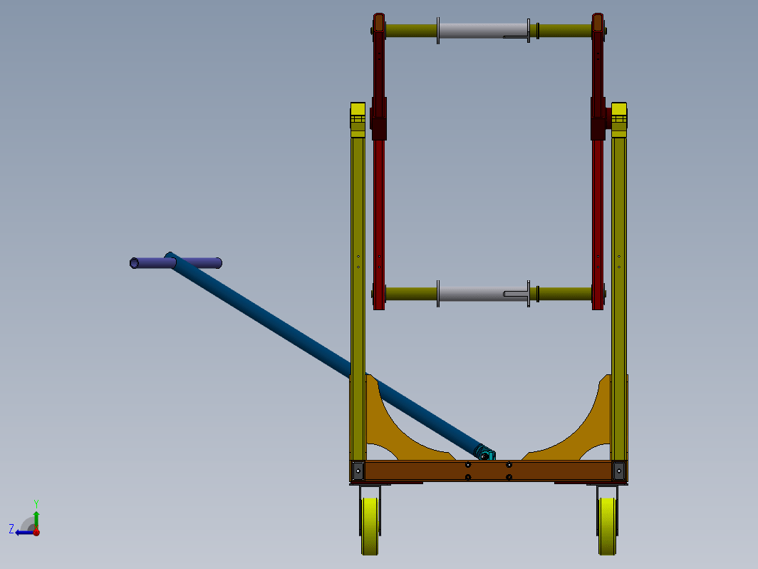 trolley for transformer手推车手拉车