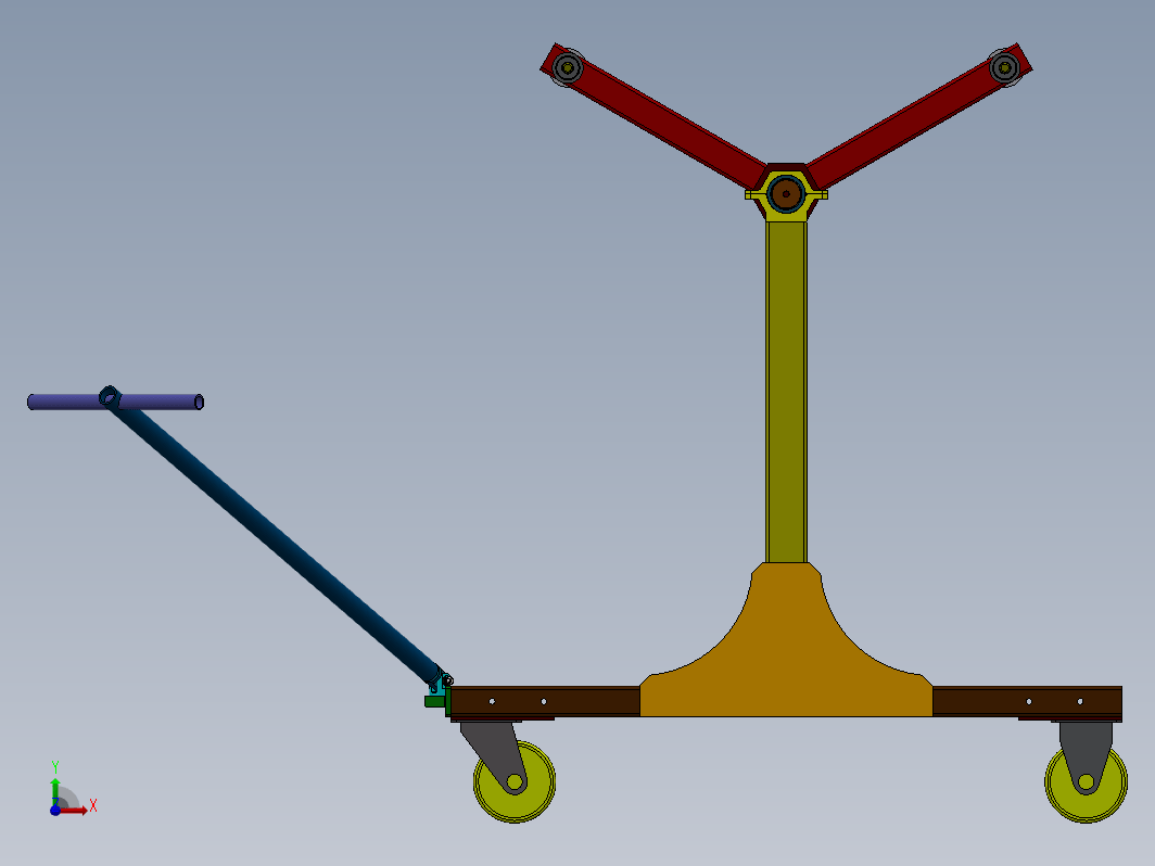 trolley for transformer手推车手拉车