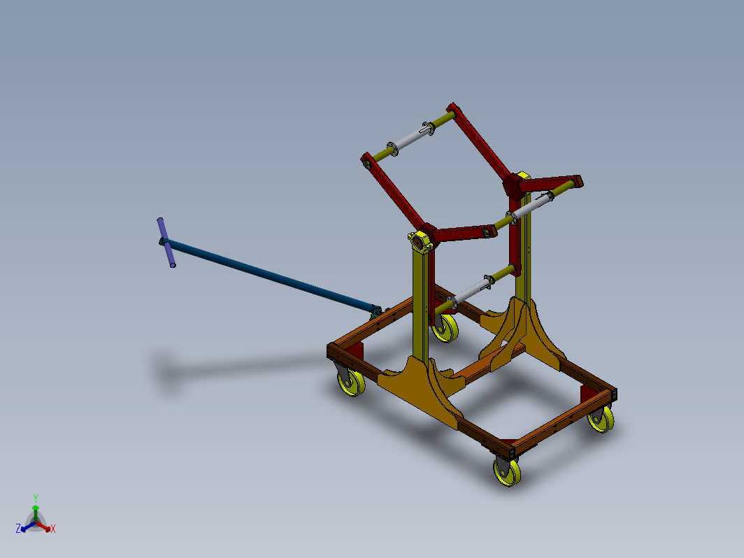 trolley for transformer手推车手拉车