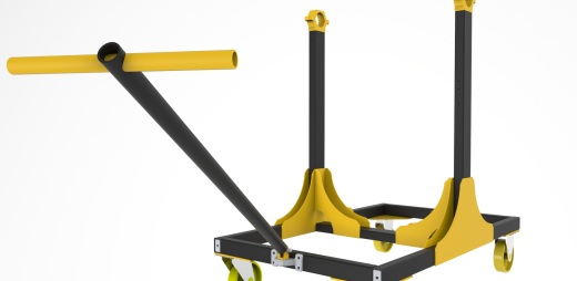 trolley for transformer手推车手拉车缩略图
