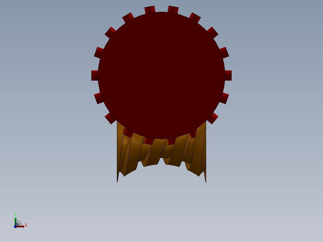 SOLIDWORKS 中的复杂蜗轮设计