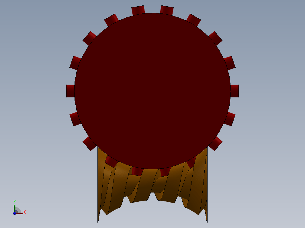 SOLIDWORKS 中的复杂蜗轮设计