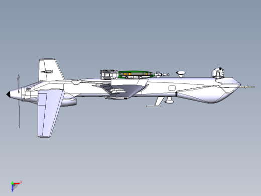 MQ9-REAPER无人机(uav)缩略图
