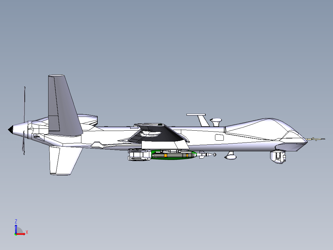 MQ9-REAPER无人机(uav)