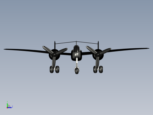 Heinkel He 219 Uhu夜间战斗机缩略图