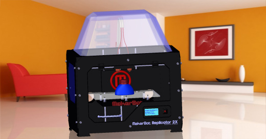 3D打印机makerbot replicator 2x缩略图